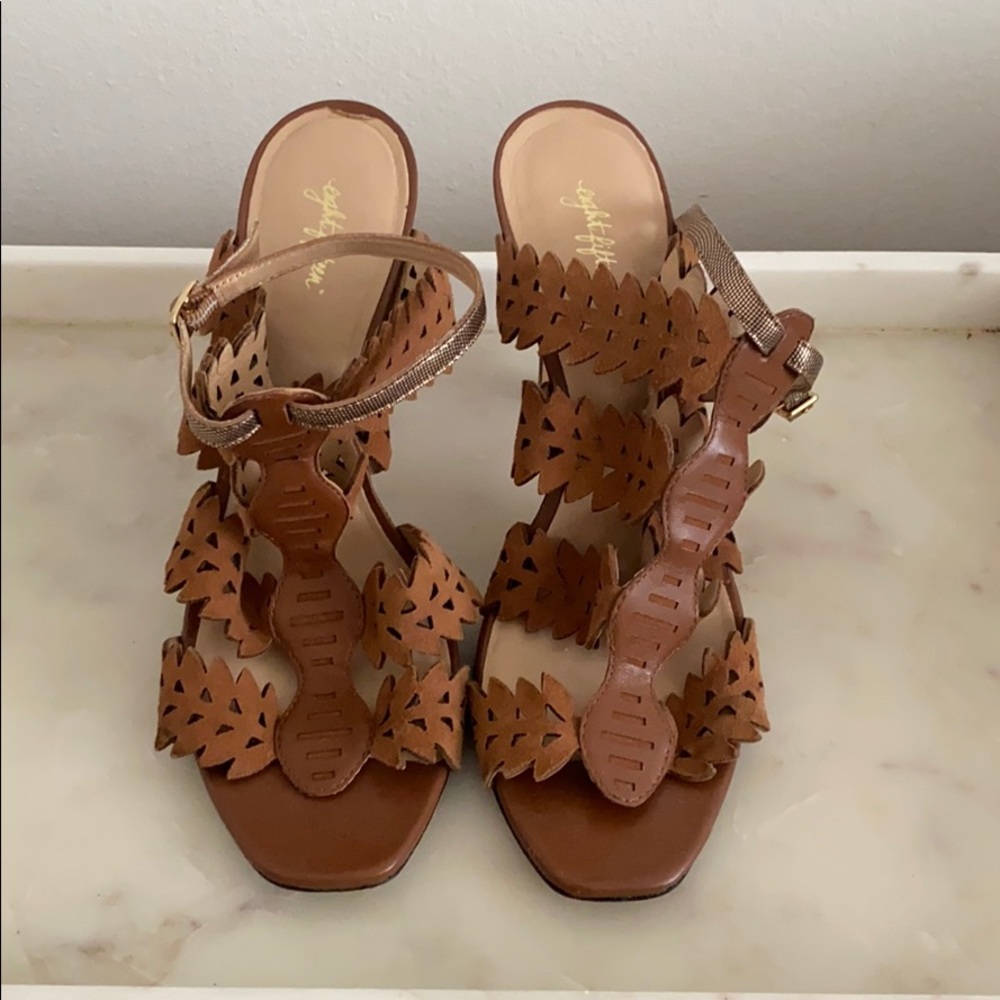 Tan leather Bonfire Heel